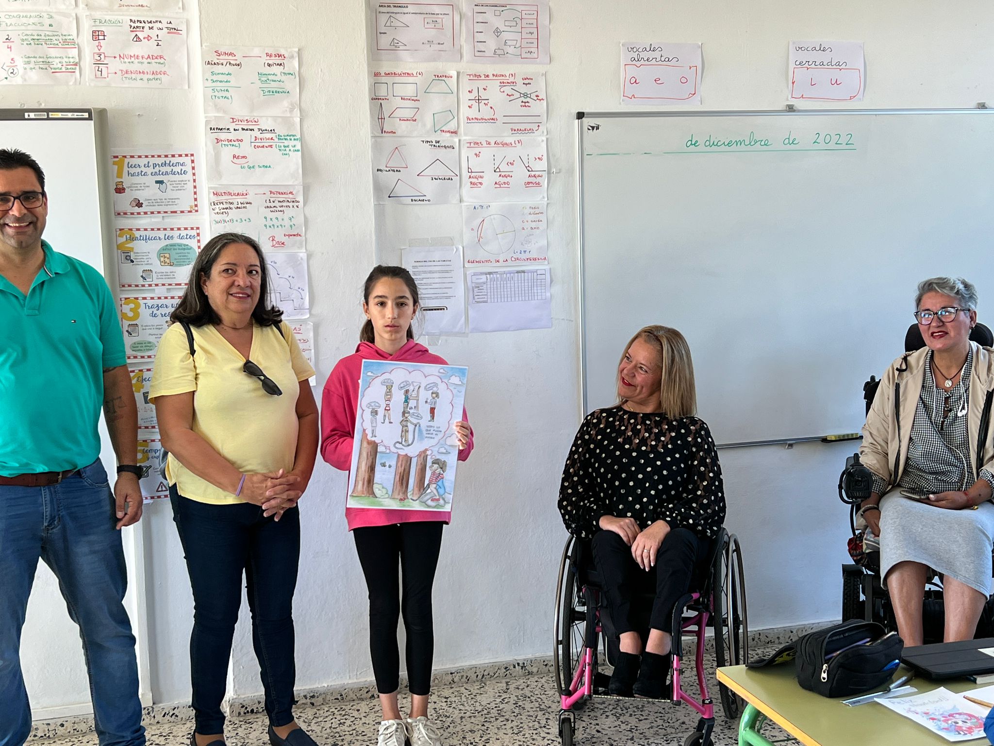 CONCURSO DE DIBUJO PARA LA DESIGNACIÓN DEL CARTEL CONMEMORATIVO DEL DÍA INTERNACIONAL DE LOS DERECHOS DE LAS PERSONAS CON DISCAPACIDAD. 