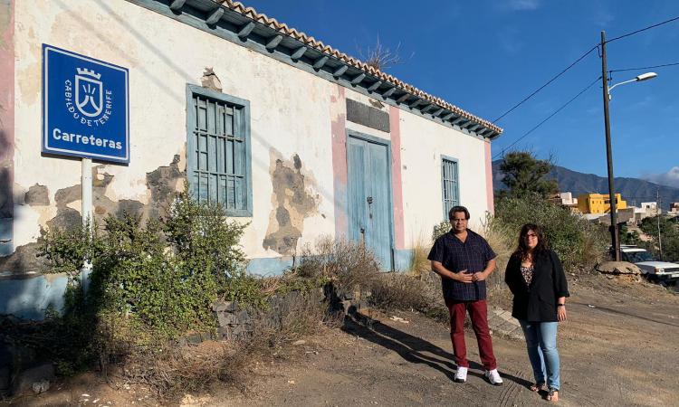 Gustavo Pérez (Alcalde) Nayra Caraballero (concejala de Desarrollo Rural)