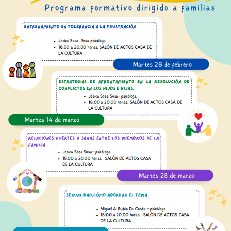 CARTEL BASE EDUCAR EN FAMILIA 2023.