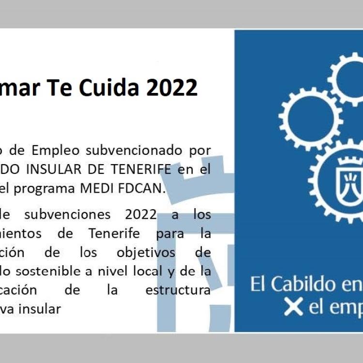 ANUNCIO APROBACIÓN BASES SELECCIÓN PROYECTO GÜÍMAR TE CUIDA 2022
