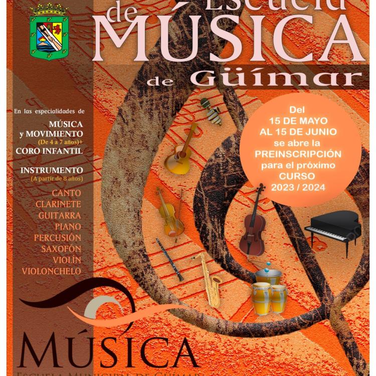 Preinscripción Escuela de Música.