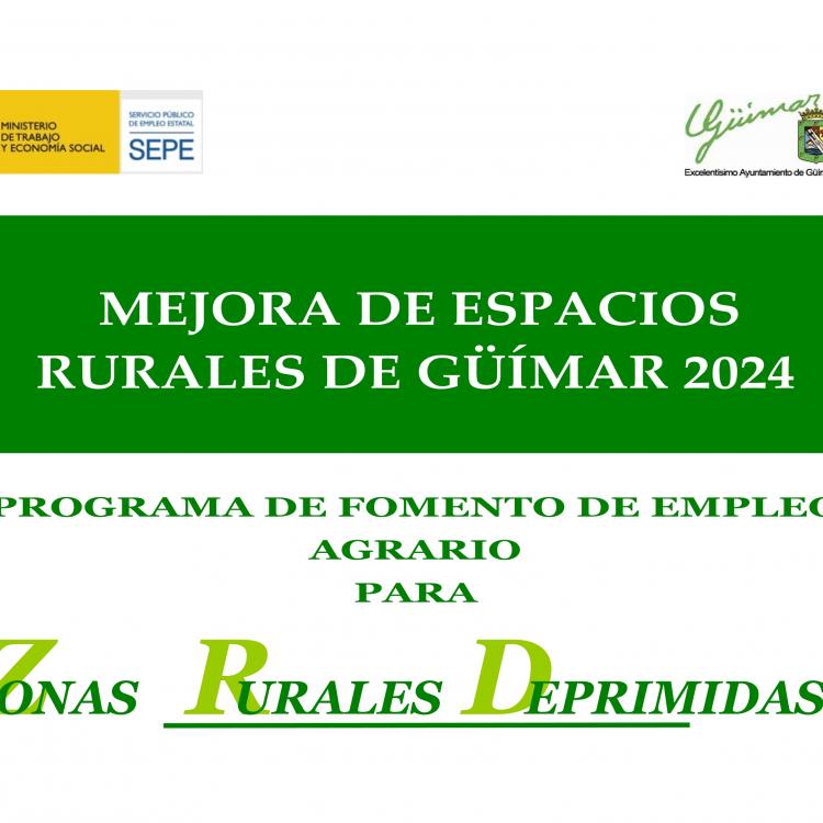 Mejora espacios rurarles de Güímar 2024