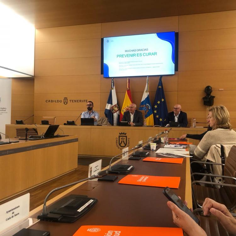 I Mesa Insular de Prevención del Cabildo de Tenerife