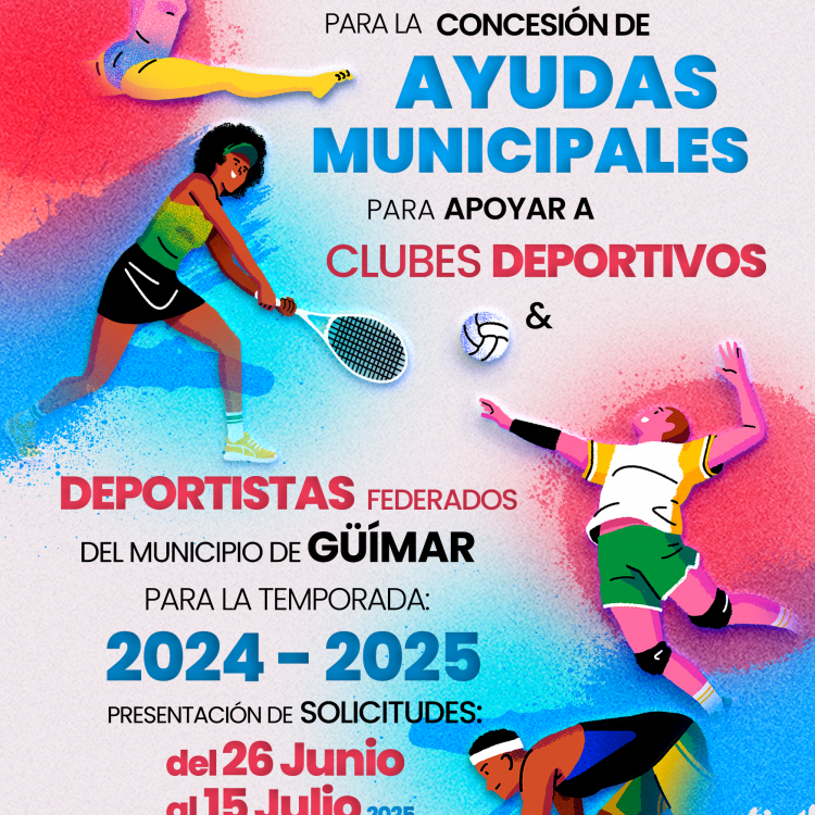 Cartel Ayudas Deportistas